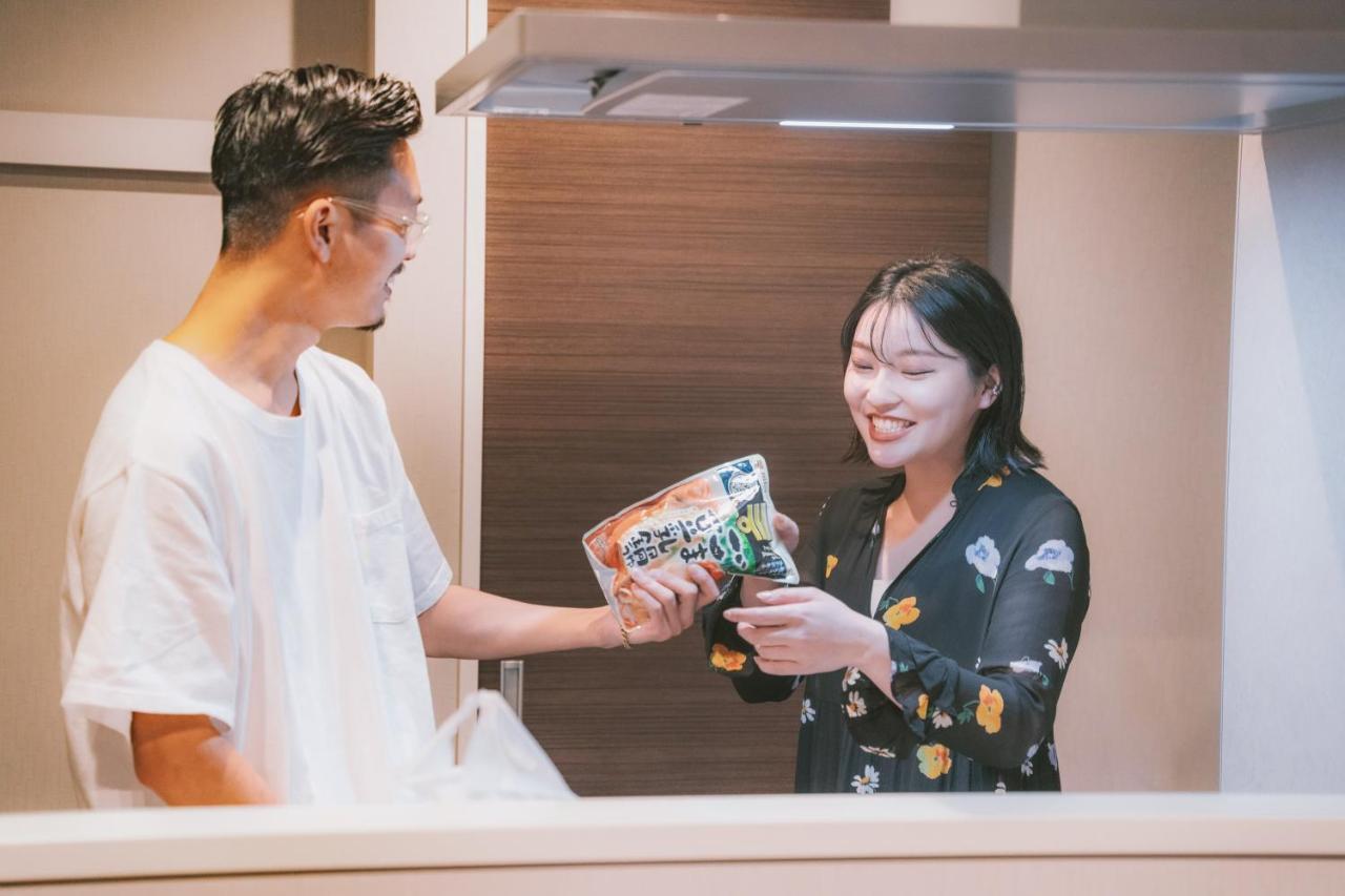 Grand Base Hakata Bay Lejlighedshotel Fukuoka  Eksteriør billede
